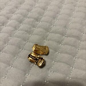 Elegant Gold Clip-On Earrings